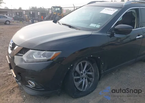 2016 Nissan Rogue Sl из США, поврежденный, VIN 5N1AT2MV7GC750447